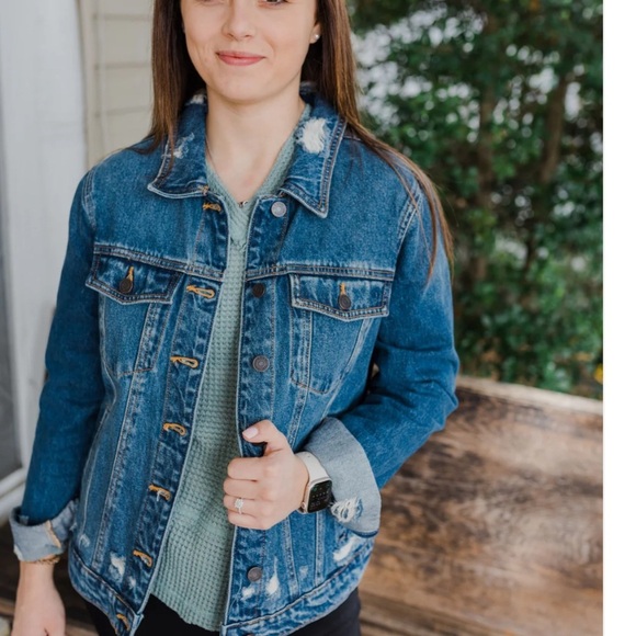 Cello  Blue Denim Jacket - Picture 1 of 11